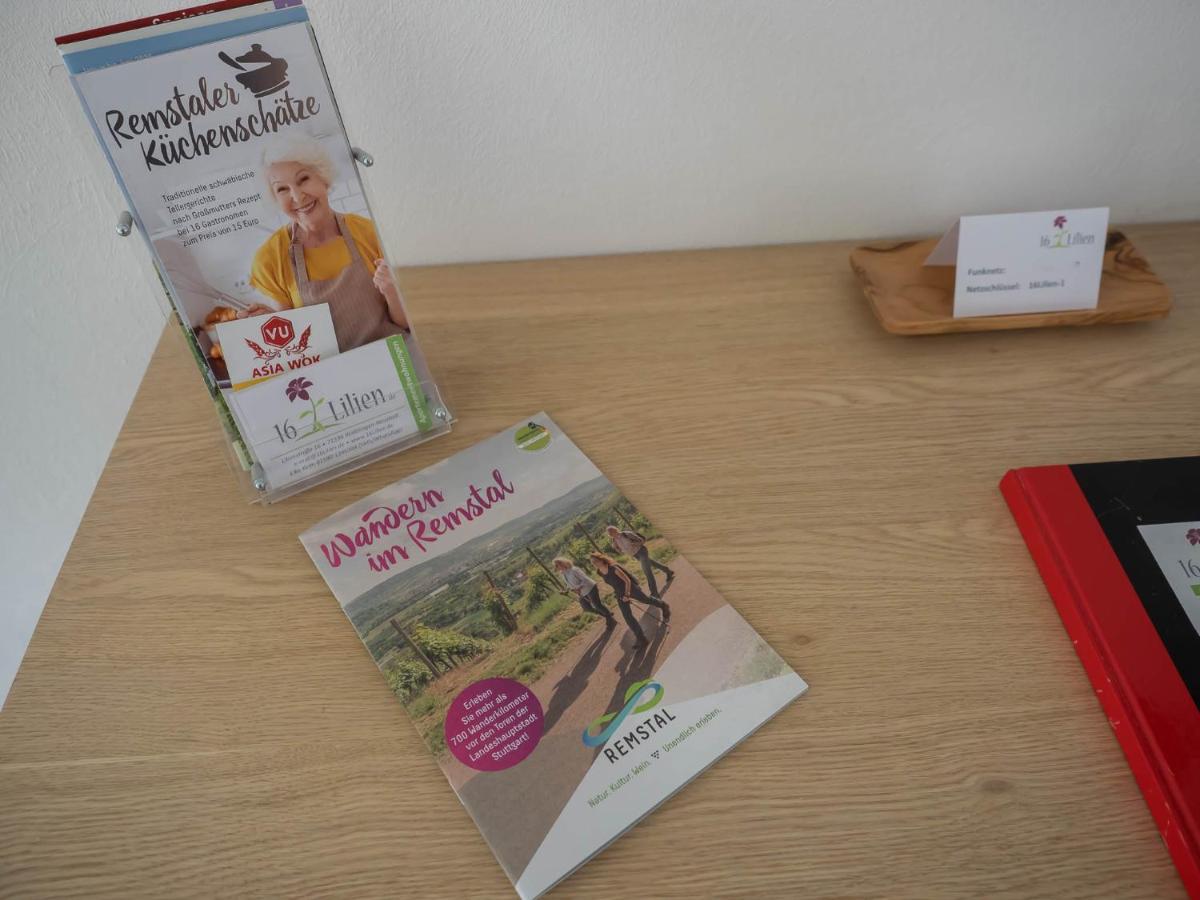 16Lilien Apartmentwohnung Waiblingen  Dış mekan fotoğraf